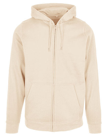 Basic Zip Hoody - Sand