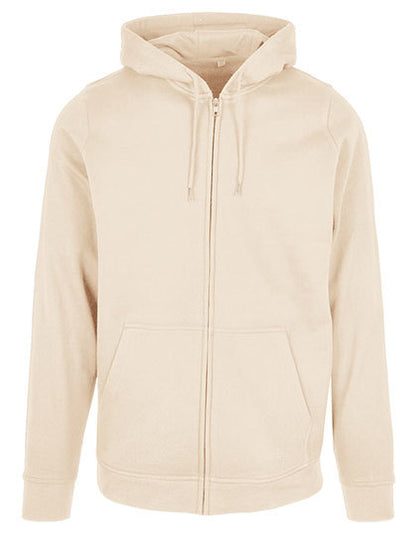 Basic Zip Hoody - Sand