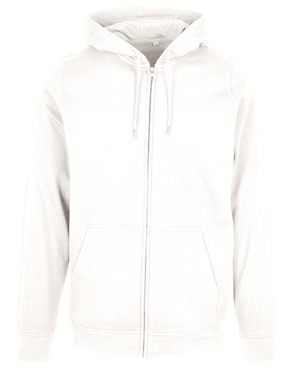 Basic Zip Hoody - Weiss