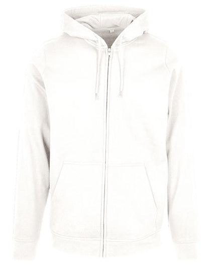 Basic Zip Hoody - Weiss