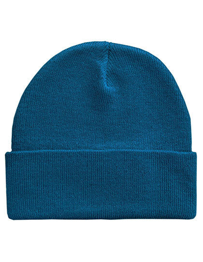Strickmütze mit Patch -  Benzin