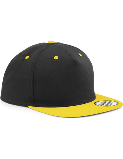 5 Panel Contrast Snapback -     Gelb   - Schwarz
