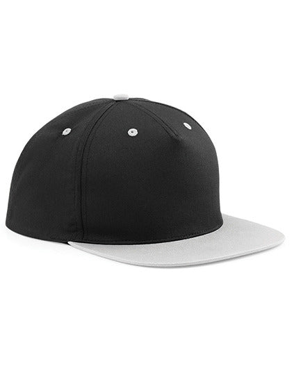 5 Panel Contrast Snapback -Grau   -Schwarz
