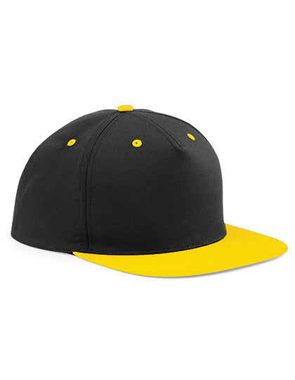 5 Panel Contrast Snapback -     Gelb   - Schwarz