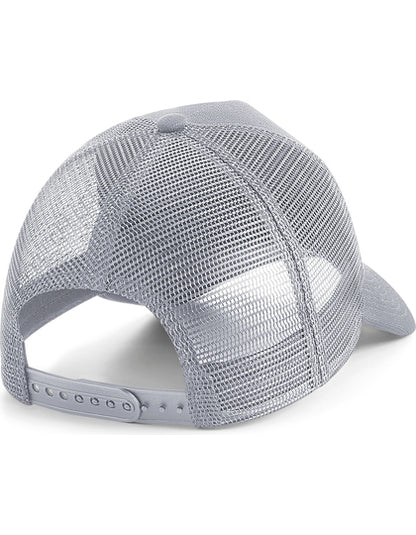 Microknit Snapback Trucker - Hellgrau