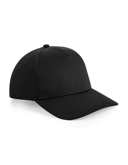 Urbanwear 6 Panel Snapback - Schwarz