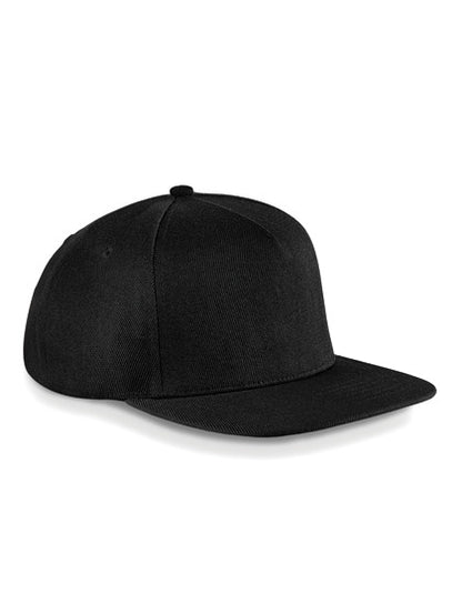 Original Flat Peak Snapback Cap - Schwarz