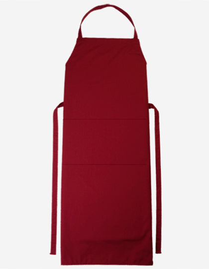 Bib Apron Verona Classic Bag 90 x 75 cm-Kirsche