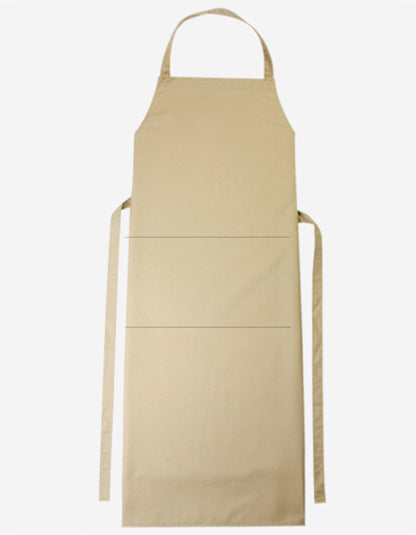Bib Apron Verona Classic Bag 90 x 75 cm-Khaki