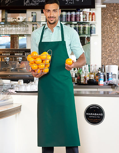 Bib Apron Verona 110 x 75 cm-Weiß