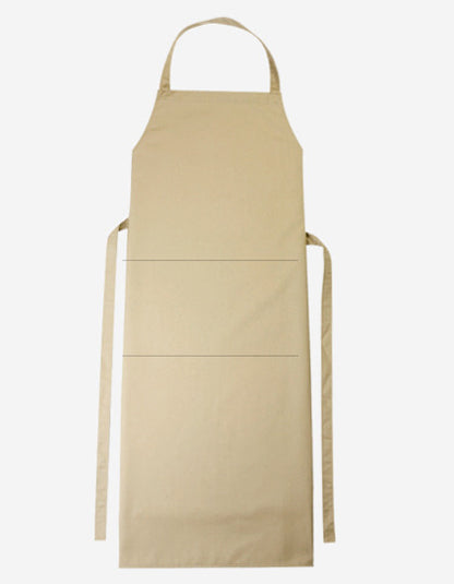 Bib Apron Verona 110 x 75 cm-Khaki