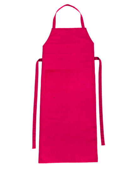 Bib Apron Verona 110 x 75 cm-Magenta