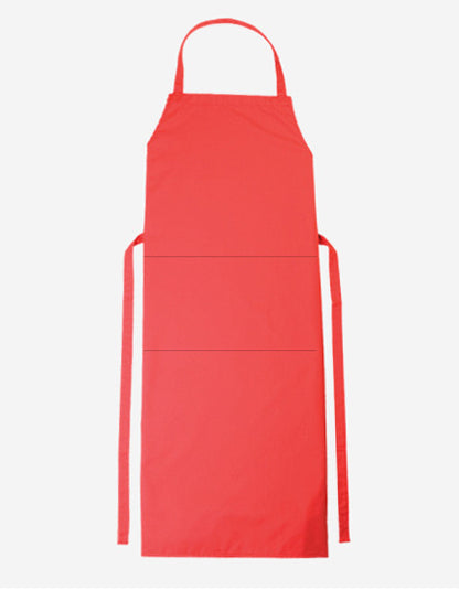 Bib Apron Verona 110 x 75 cm-Rot