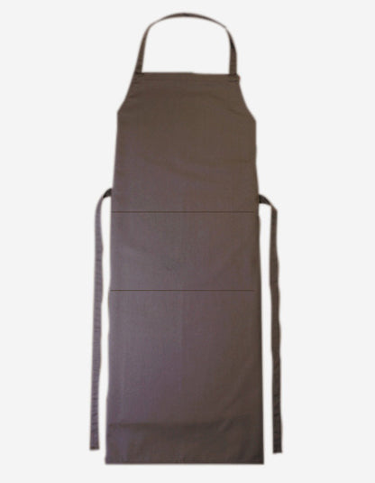 Bib Apron Verona 110 x 75 cm-Taupe