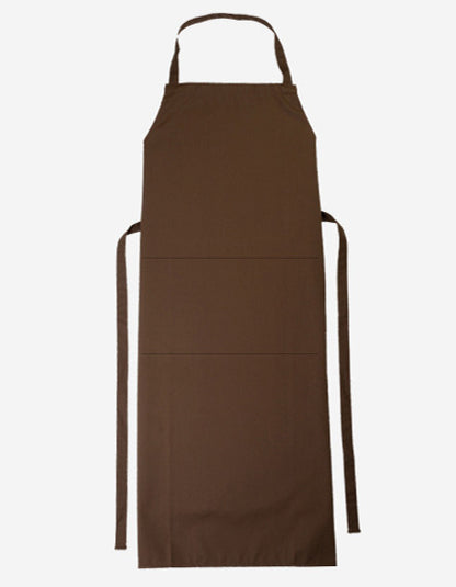 Bib Apron Verona 110 x 75 cm-Toffee