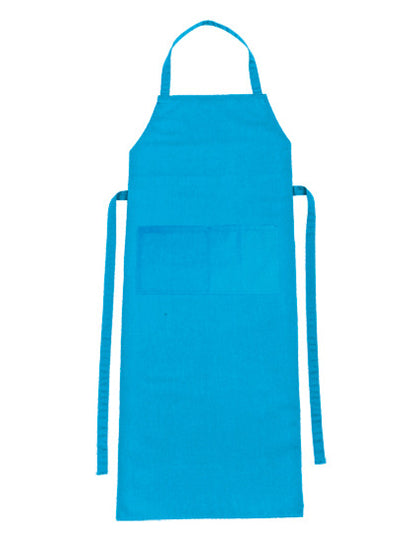 Bib Apron Verona 110 x 75 cm-Türkis