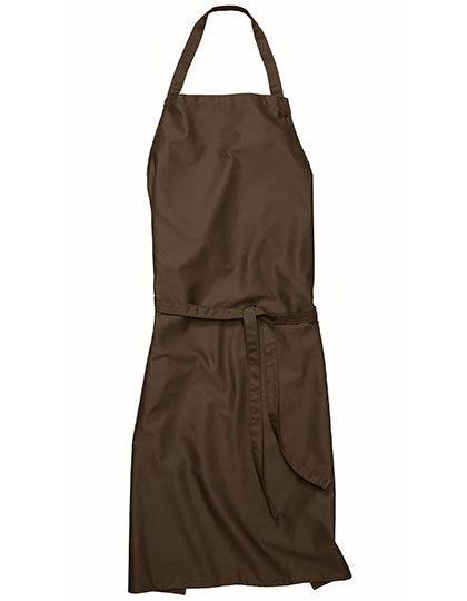Bib Apron Verona 90-Toffee