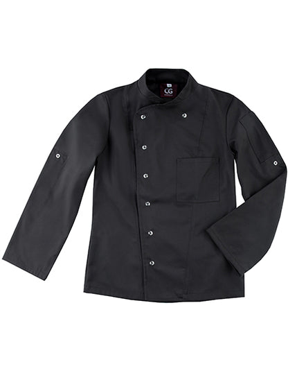 Ladies´ Chef Jacket Turin Classic - Schwarz