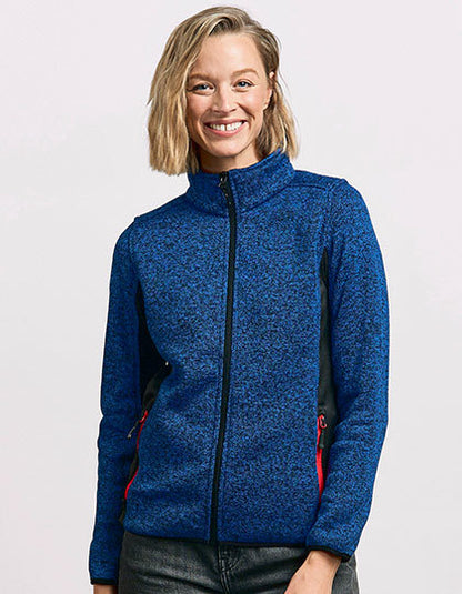 Women´s Knit Jacket Workwear -  Heather Royal