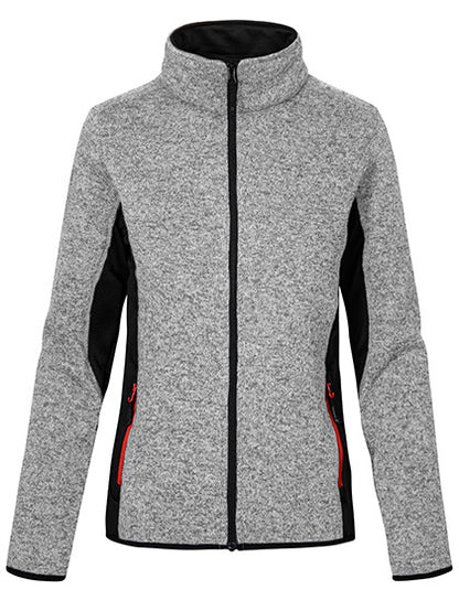 Women´s Knit Jacket Workwear -  Heather Grey