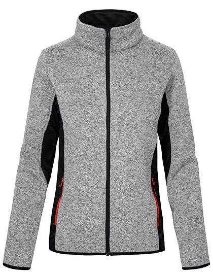 Women´s Knit Jacket Workwear -  Heather Grey