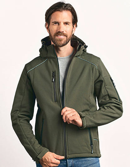 Men´s Warm Softshell Jacket - Stahlgrau