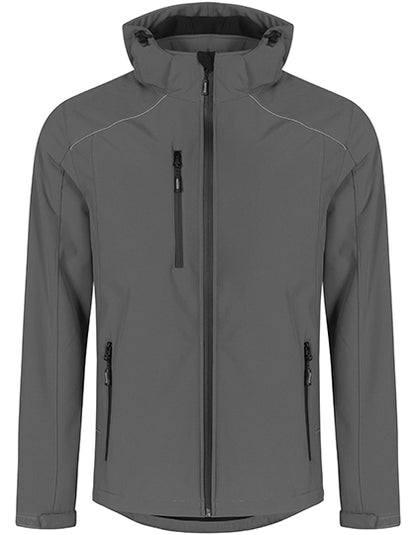Men´s Warm Softshell Jacket - Stahlgrau