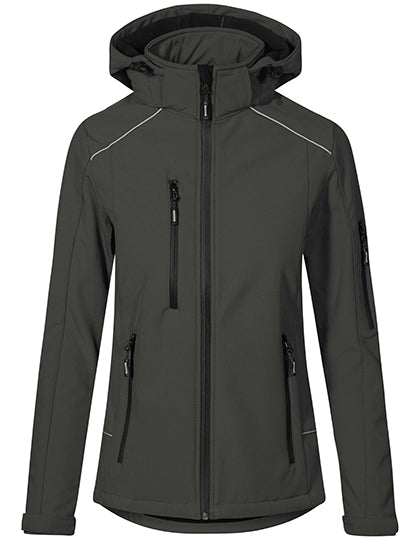 Women´s Warm Softshell Jacket - Holzkohle (fest)