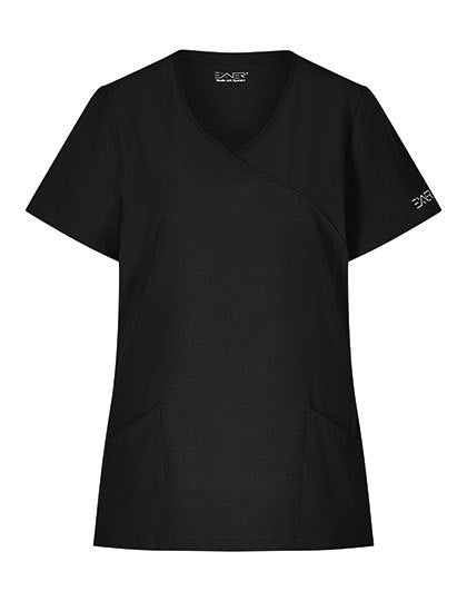Sportsline Damen-Kasack, Slim Fit-Schwarz