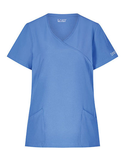 Sportsline Damen-Kasack, Slim Fit-Hellblau