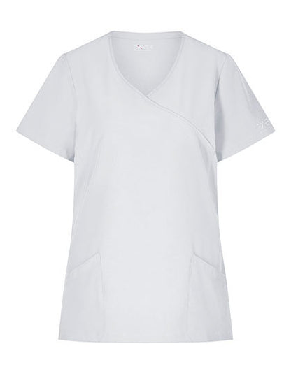 Sportsline Damen-Kasack, Slim Fit-Weiß