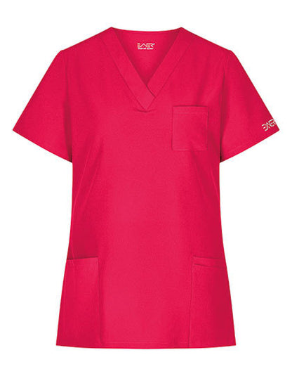 Sportsline Damen-Kasack, Regular Fit-Rot