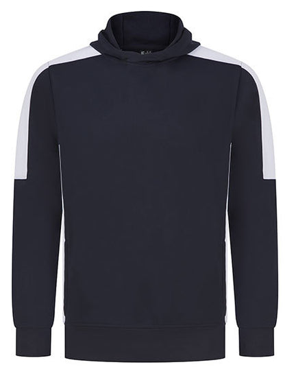 Adult's Team Hoodie - Marine - Weiss