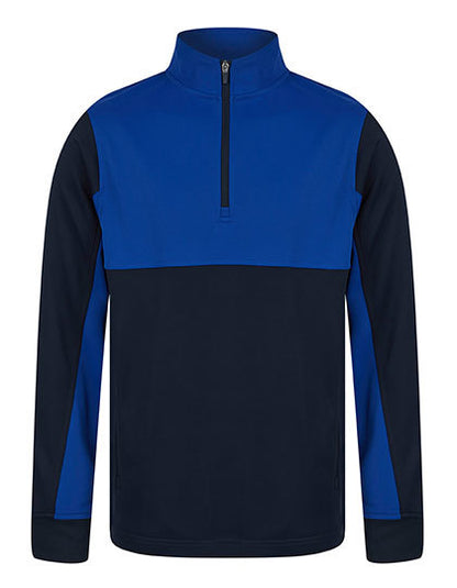 Adults 1/4 Zip Tracksuit Top - Königlich- Marine