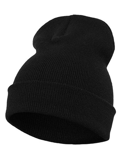 Heavyweight Long Beanie - Schwarz
