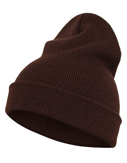 Heavyweight Long Beanie - Braun