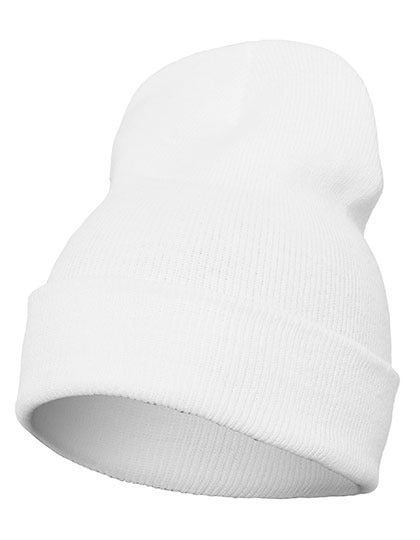 Heavyweight Long Beanie - Weiss