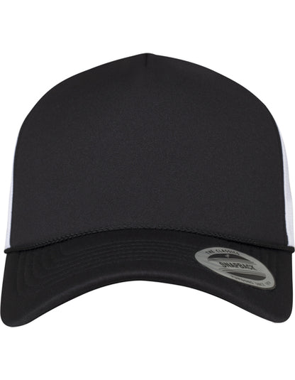Foam Trucker Cap Curved Visor - Schwarz