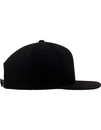 Camo Visor Snapback - Schwarz - Schwarzes Tarnmuster