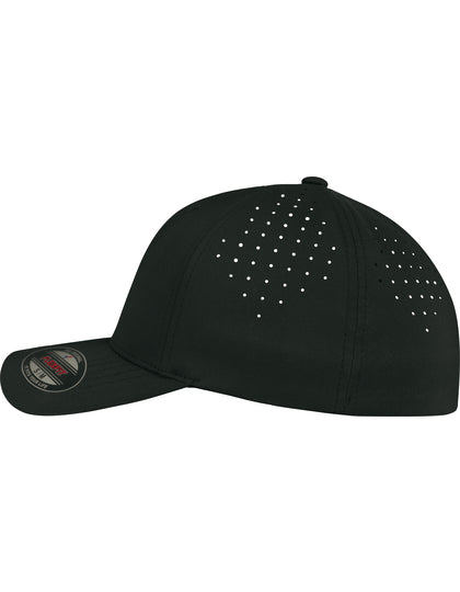Flexfit Perforated Cap  -Schwarz