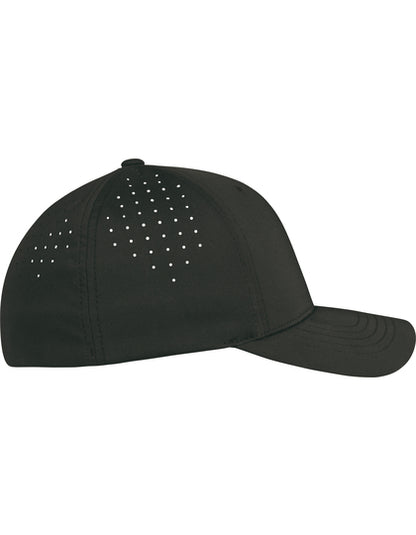 Flexfit Perforated Cap  -Schwarz