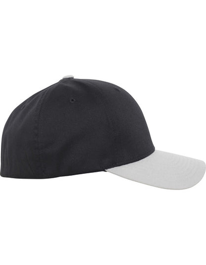 Flexfit Wooly Combed 2-Tone Cap -   Silber      - Schwarz