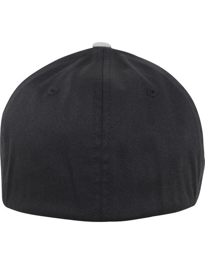 Flexfit Wooly Combed 2-Tone Cap -   Silber      - Schwarz