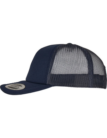 YP Classics® Classic Curved Visor Foam Trucker Cap  -   Marine