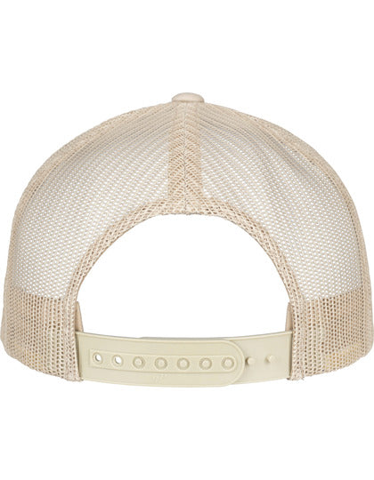 5-Panel Retro Trucker Cap-     Khaki