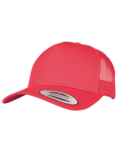5-Panel Retro Trucker Cap-    Rot