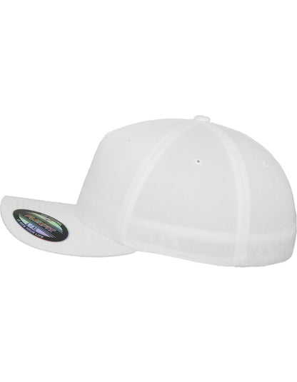 Flexfit 5 Panel Cap -  Weiss