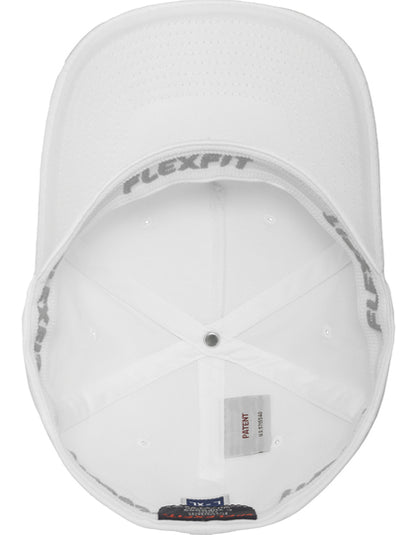 Flexfit 5 Panel Cap -  Weiss