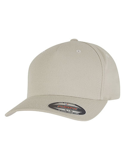 Flexfit 5 Panel Cap - Beige