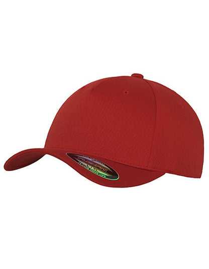 Flexfit 5 Panel Cap -   Rot